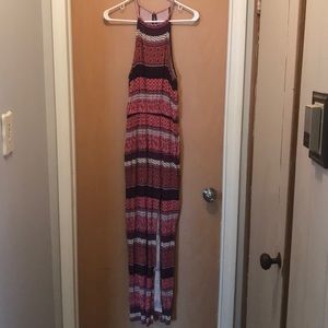 Long fitted maxi dress